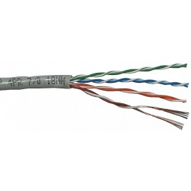 UTP кабель бухта 305м cat.5e Lanmaster TWT-5EUTP-PT-GY серый