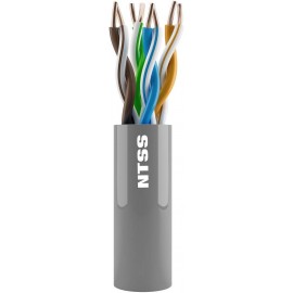 UTP кабель бухта 305м cat.6 NTSS NTSS-IN-UTP4-6-LSZH-GY медный