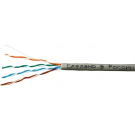 UTP кабель бухта 305м cat.5e SkyNet Standart CSL-UTP-4-CU, серый