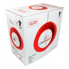 UTP кабель бухта 305м cat.5e Gembird/Cablexpert UPC-5004E-SOL, серый