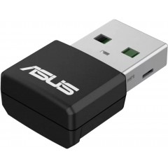 Сетевая карта Wi-Fi, ASUS USB-AX55 Nano, 2.4/5GHz, 1775Mbps, USB