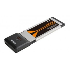 Сетевая карта Wi-Fi, D-Link DWA-643, 802.11b/g/n, 300MBps, ExpressCard/34