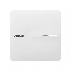 Точка доступа Wi-Fi ASUS EBA63, 2.4/5GHz, 2976Mbps, 2xLAN 100Mbps, 1xWAN (90IG0880-MO3C00)