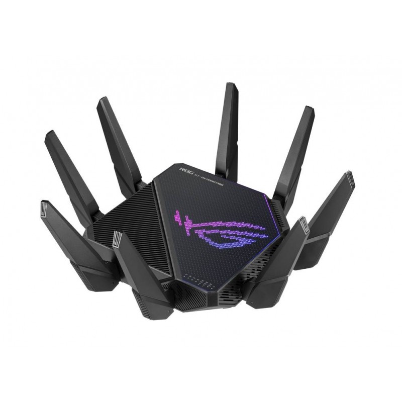 Роутер Wi-Fi Asus ROG Rapture GT-AX11000 Pro, 2.4/5GHz 10756Mbps, 4xLAN 1Gbps, 1xWAN/LAN 10Gbps, 1xWAN, 2xUSB