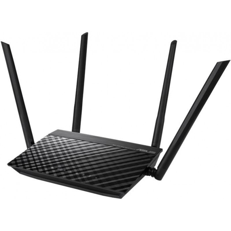 Роутер Wi-Fi ASUS RT-AC1200 v.2, 2.4/5GHz, 1167Mbps, 4xLAN 100Mbps, 1xWAN