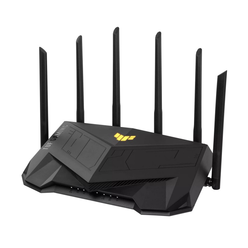 Роутер Wi-Fi Asus TUF-AX6000, 2.4/5GHz 6000Mbps, 5xLAN 1Gbps, 1xWAN 2.5Gbps, 1xUSB