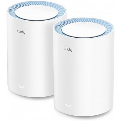 Wi-Fi система Cudy M1200 (2-pack), 2.4/5GHz, 1167Mbps, 1xLAN 100Mbps, WAN