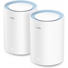 Wi-Fi система Cudy M1200 (2-pack), 2.4/5GHz, 1167Mbps, 1xLAN 100Mbps, WAN