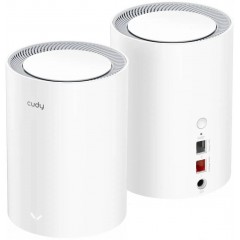 Wi-Fi система Cudy M3000 (2-pack), 2.4/5GHz, 2976Mbps, 1xLAN 1Gbps, WAN