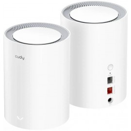 Wi-Fi система Cudy M3000 (2-pack), 2.4/5GHz, 2976Mbps, 1xLAN 1Gbps, WAN