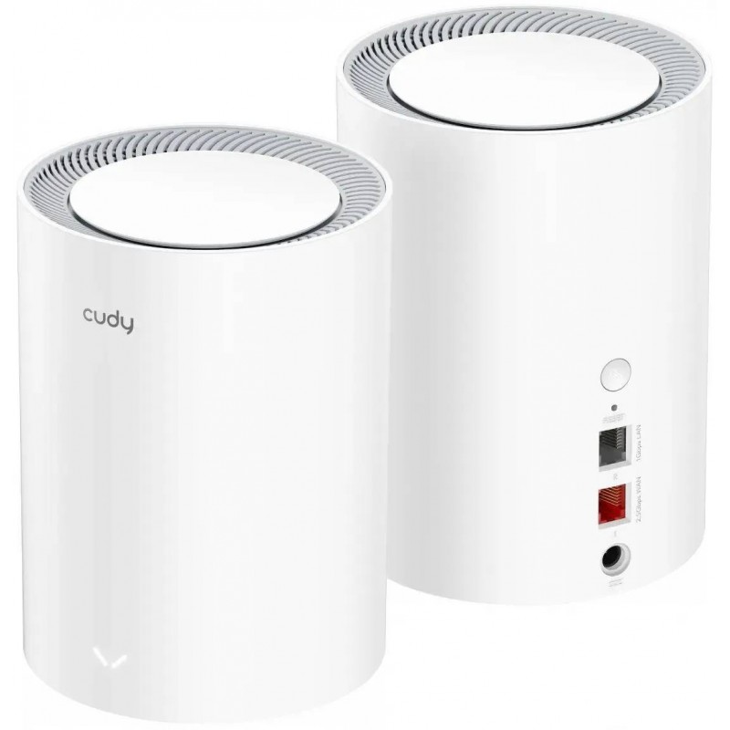 Wi-Fi система Cudy M3000 (2-pack), 2.4/5GHz, 2976Mbps, 1xLAN 1Gbps, WAN