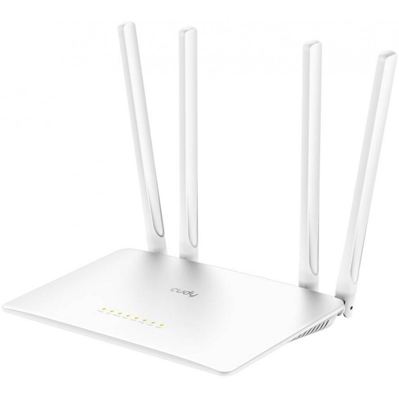 Роутер Wi-Fi Cudy WR1200, 2.4/5GHz, 1167MBps, 4xLAN 100Mbps, WAN
