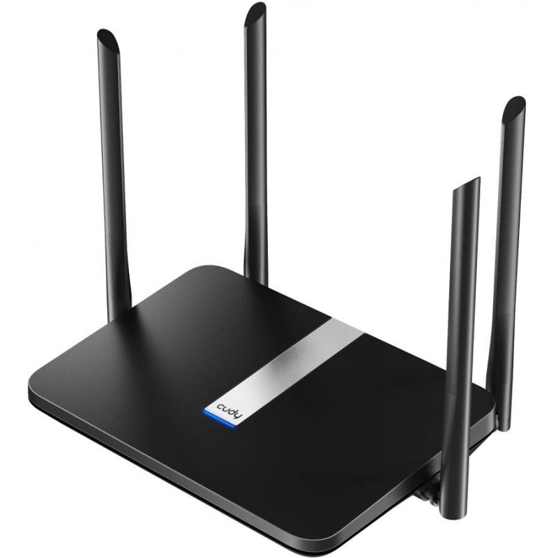 Роутер Wi-Fi Cudy X6, 2.4/5GHz, 1775MBps, 4xLAN 1Gbps
