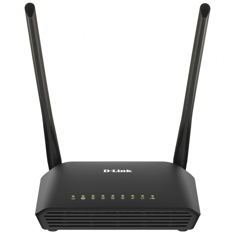 Роутер Wi-Fi D-Link DIR-620S/RU/B1A, 2.4GHz, 300Mbps, 4xLAN 100Mbps, 1xWAN, USB