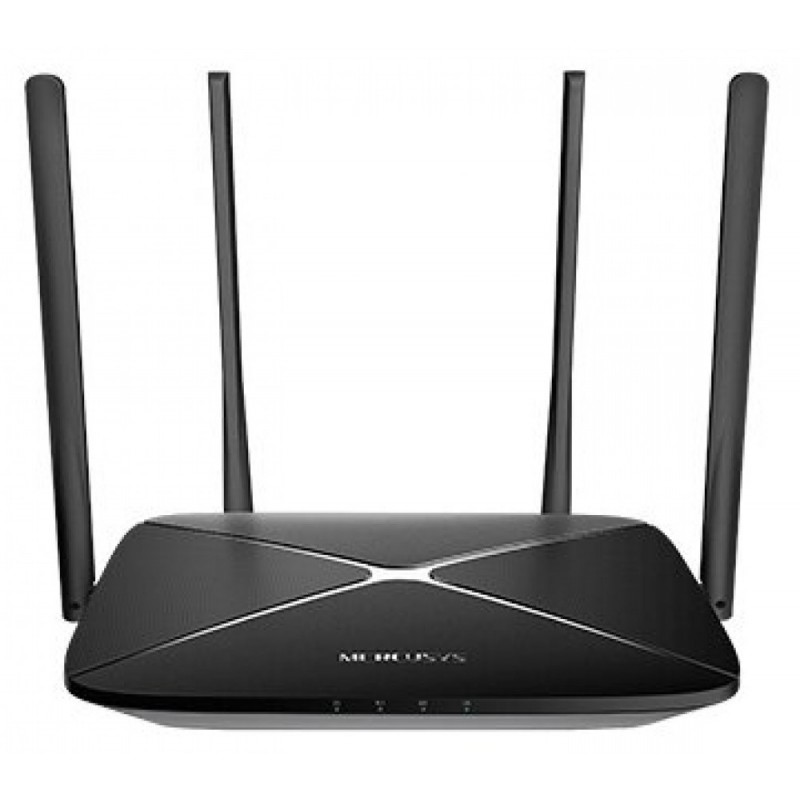 Роутер Wi-Fi Mercusys AC12G, 2.4/5GHz 1167Mbps, 3xLAN 1Gbps