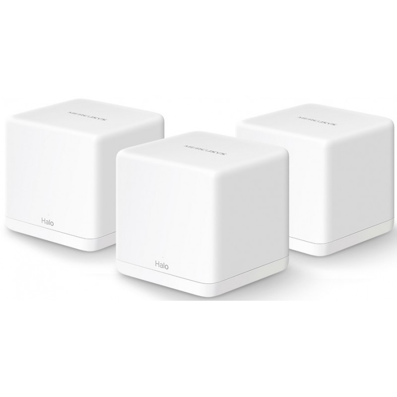 Wi-Fi система Mercusys Halo H30G (3-pack), 2.4/5Ghz, 1267Mbps, 2xLAN 1Gbps