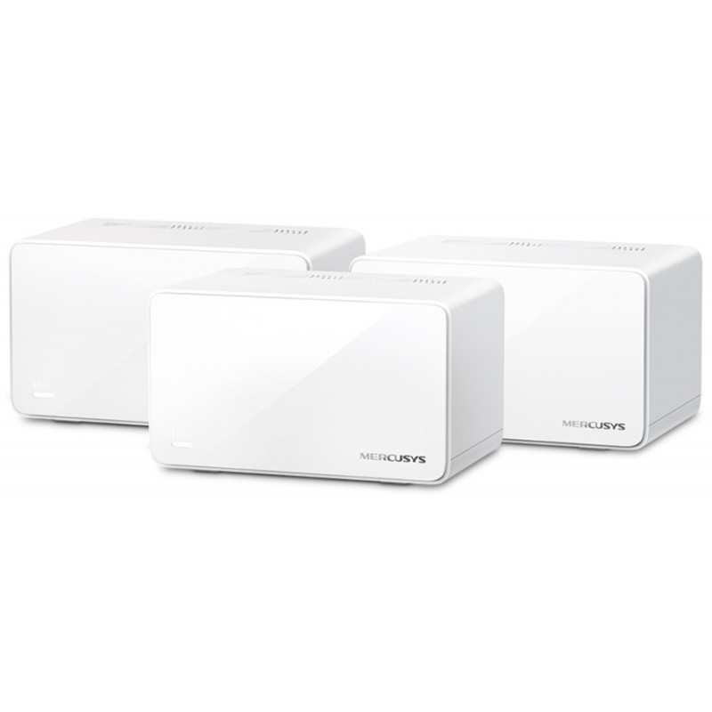 Wi-Fi система Mercusys Halo H90X (3-pack), 2.4/5Ghz, 5952Mbps, 2xLAN 1Gbps, 1xLAN 2.5Gbps