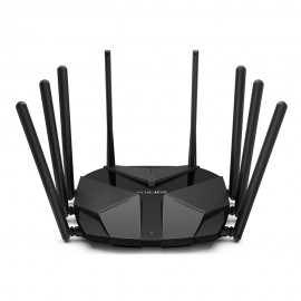Роутер Wi-Fi Mercusys MR90X, 2.4/5GHz 5952Mbps, 2xLAN 1Gbps, 1xWAN/LAN 1Gbps, 1xWAN/LAN 2.5Gbps