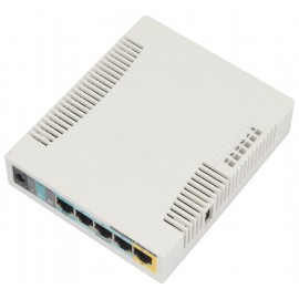 Роутер Wi-Fi MikroTik RB951Ui-2HnD, 2.4GHz 300Mbps, 5xLAN 100Mbps, USB