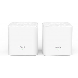 Точка доступа Wi-Fi TENDA MW3 (2-pack), 2.4/5GHz, 1200Mbps, 2xLAN 100Mbps, 1xWAN