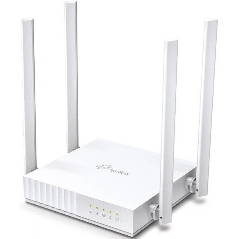 Роутер Wi-Fi TP-Link Archer C24, 2.4/5GHz 433Mbps, 4xLAN 100Mbps, 1xWAN