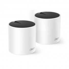 Точка доступа Wi-Fi TP-Link Deco X55 (2-pack), 2.4/5GHz, 2976Mbps, 3xLAN 1Gbps