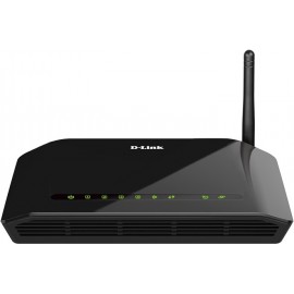 ADSL модем D-Link DSL-2640U/RB/U2B, ADSL2+, Wi-Fi 150Mbps, 4xLAN 100Mbps, AnnexB