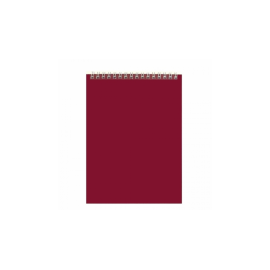 Блокнот BG, ДЛЯ КОНФЕРЕНЦИЙ, бордо, на гребне, кл., ф. А6, 60л., арт. Б6гр60 85950