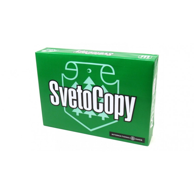 Бумага SvetoCopy, ф.А4, 80 г/м, 500 листов в пачке