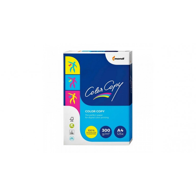 Бумага цифровая COLOR COPY бел. 300 г/м2, 210x297 мм (A4) в пачках по 125 л.