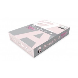 Бумага цветная DOUBLE A, А4, 80 г/м, розовый (Pink), 100 листов