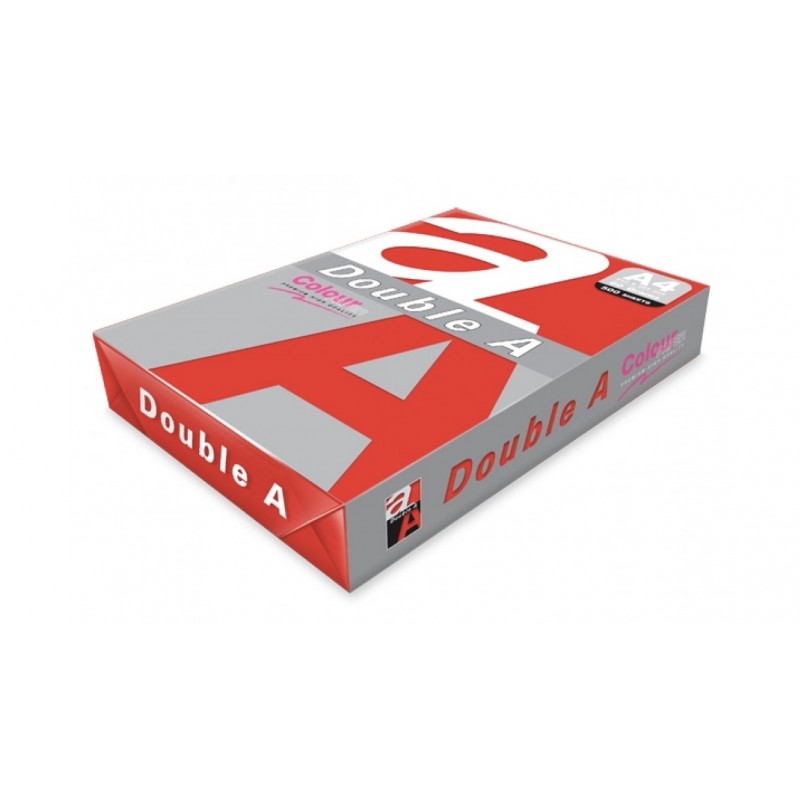 Бумага цветная DOUBLE A, А4, 80 г/м, темно-красный (Red), 500 листов