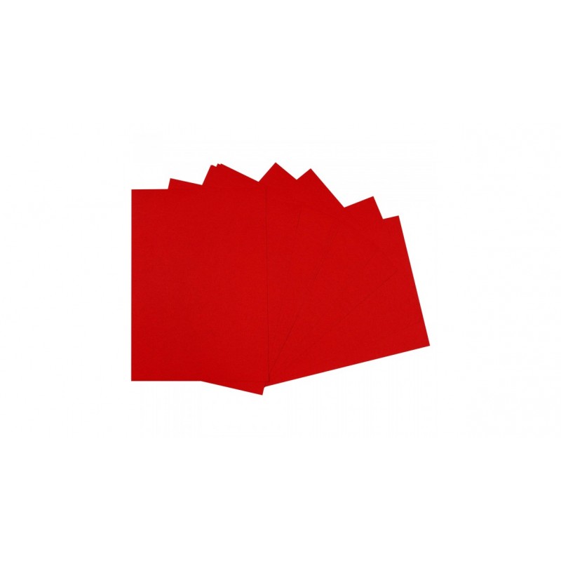Бумага цветная, А4, 80 г/м, темно-красный (Red), 100 листов