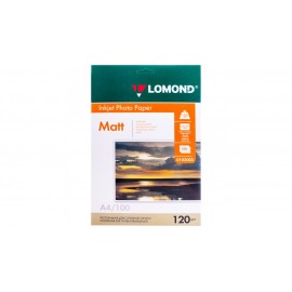 Бумага А4 для стр. принтеров Lomond, 120г/м2 (100л) мат. 0102003