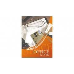 Книга канцелярская "Office book" А4, 96л, клетка, твердый переплет, офсет (цветной блок), арт.11с123.1