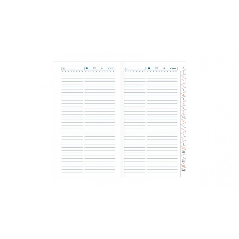 Телефонная книга А5, 80л., 7БЦ, OfficeSpace 