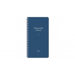 Телефонная книга А5, 80л., на гребне OfficeSpace "Моноколор. Dark azure", с высечкой Тк80г_48564