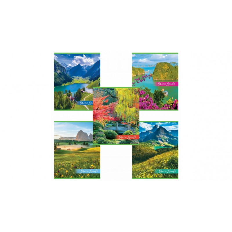 Тетрадь А5, 48 л., HATBER-ECO скоба, офсет №2 ЭКОНОМ, клетка, 