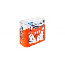 Бумага туалетная FAMILIA COMFORT 2-х слойная, 4шт/уп., арт.5081001