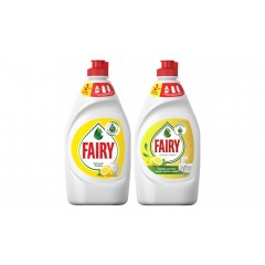 Средство для мытья посуды Fairy "Сочный Лимон", 450мл.