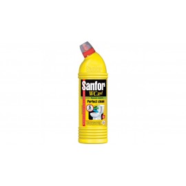 Средство чистящее для сантехники Sanfor WC "Lemon Fresh", гель, 750мл., арт.1550