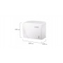 Диспенсер для полотенец LAIMA PROFESSIONAL ORIGINAL (Система H3), V-сложения, белый, ABS, 605761
