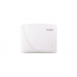 Диспенсер для полотенец LAIMA PROFESSIONAL ORIGINAL (Система H2), Z-сложения, белый, ABS-пластик, 605759