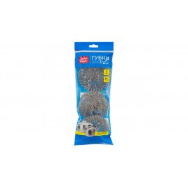 Губки для посуды металлические OfficeClean, р-р 9*3см., 3шт/уп., арт.248557/Н