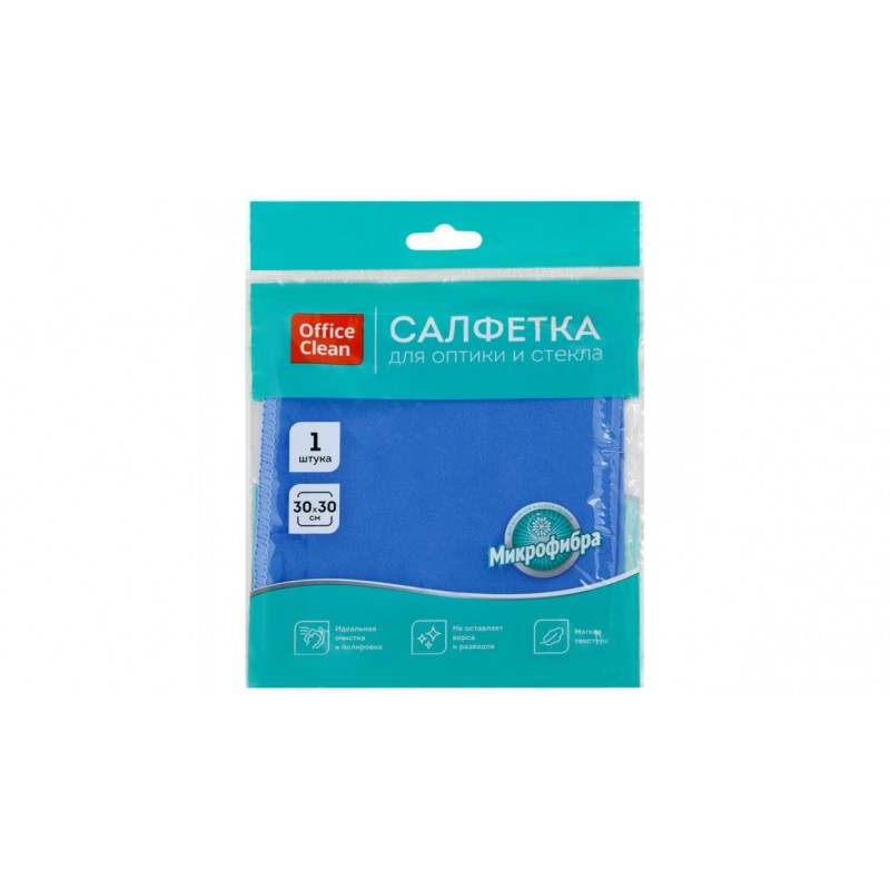 Салфетка для оптики и стекла OfficeClean 