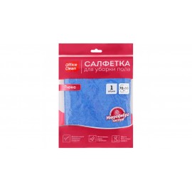 Салфетка для пола OfficeClean "Люкс", микрофибра, 70*80см, индивид. упаковка