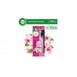 Освежитель воздуха автоматический Airwick Freshmatic "Pure. Цветущая сакура", 250мл., комплект