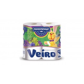 Полотенца бумажные Veiro Classic, 2 рул, 2 слоя, цв.белый, 5П22