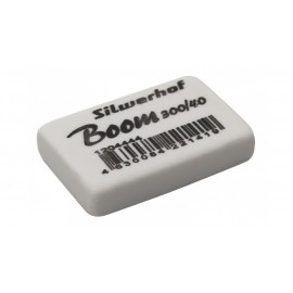 Ластик Silwerhof Boom 300/40 181148 35.5х23х8мм каучук термопластичный белый