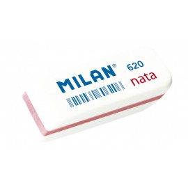 Ластик Milan "Nata 620", cкошенный, пластик, 56*19*12мм, арт. CPM620